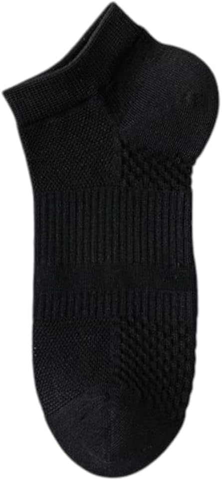 51IZQU08KlL._AC_SL1280_.jpg جوارب قطنية قصيرة، مجموعة من ، مريحة وماصة للعرق، مقاس ٣٨-٤٥