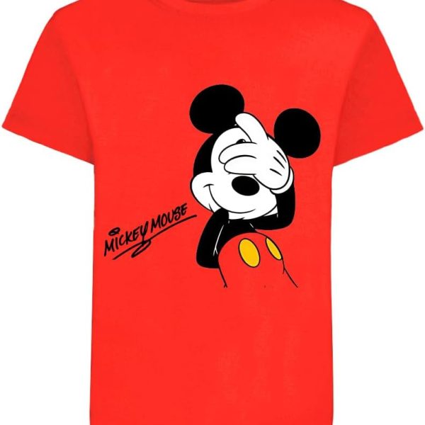 اكتيف تيشرت عصري برقبة دائرية ورقبة دائرية للاولاد من اكتيف