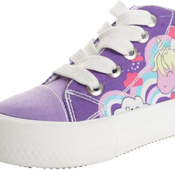 حذاء هاف بوت للاطفال من القماش مع اربطة علوية من كوكو