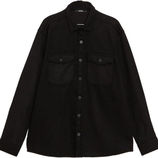 LC واكيكي قميص بقصة عادية واكمام طويلة للرجال