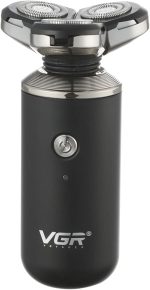 ماكينة تشذيب اللحية اللاسلكية من في جي ار، اسود - V-317