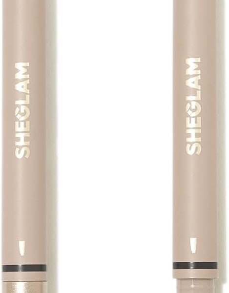 قلم تحديد حواجب اسبريسو 2 في 1 مقاوم للماء من شيجلام، درجة لون بني فاتح