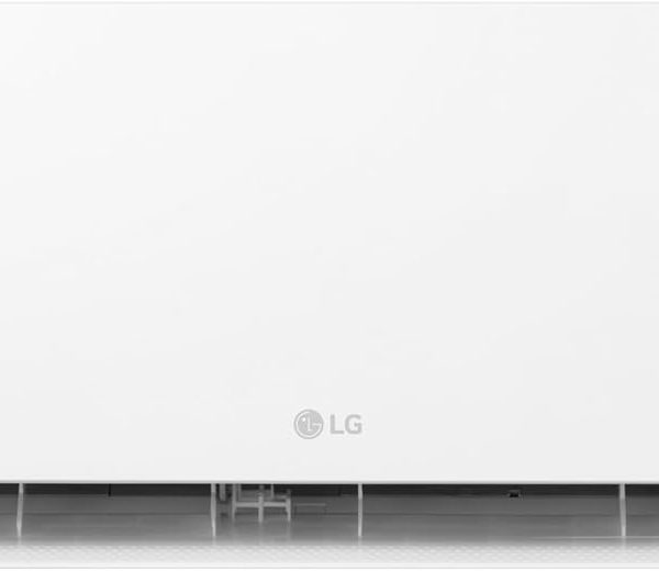 مكيف هواء هيرو بقدرة 1.5 حصان بزر للإيقاف والتشغيل مع تبريد سريع وخاصية توزيع الهواء التلقائي والتشخيص الذكي للأعطال ومستشعر مزدوج مع زعنفة بلون زرق وإمكانية تفعيل وضع النوم من ال جي