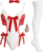 لانجري أنيق بتصميم جريء يبرز أنوثتك بإطلالة مختلفة مزين بفيونكات جانبية تضيف لمسة رومانسية مثيرة، مزيج بين الرقة والإغراء وتفاصيل دقيقة صنعت لإبراز جاذبيتك وسحرك 671 من فور اتش