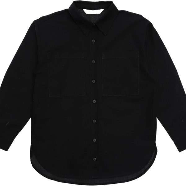 LC واكيكي قميص باكمام طويلة للبنات الصغيرات