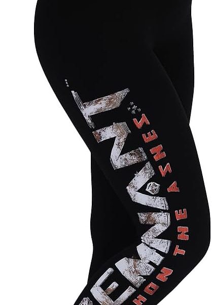 سروال ضيق للنساء من زومبا - سروال يوجا ضاغط عالي الخصر مع طباعة عصا - سروال ضيق قابل للتمدد لصالة الالعاب الرياضية للتمرين واللياقة البدنية والجري والرقص والارتداء اليومي - غير شفاف وجيد التهوية