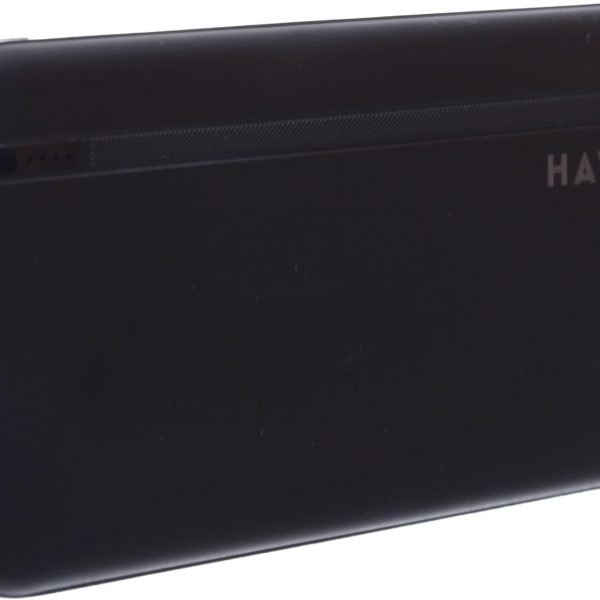 باور بانك PB90 نحيف للشحن السريع 10000 مللي أمبير في الساعة - 20 وات و22.5 وات، منافذ إخراج مزدوجة (USB-C + USB-A) متوافق مع آيفون 15/14/13/12 وسامسونج جالاكسي S24/S23 وهواوي وشاومي وايباد من هافيت