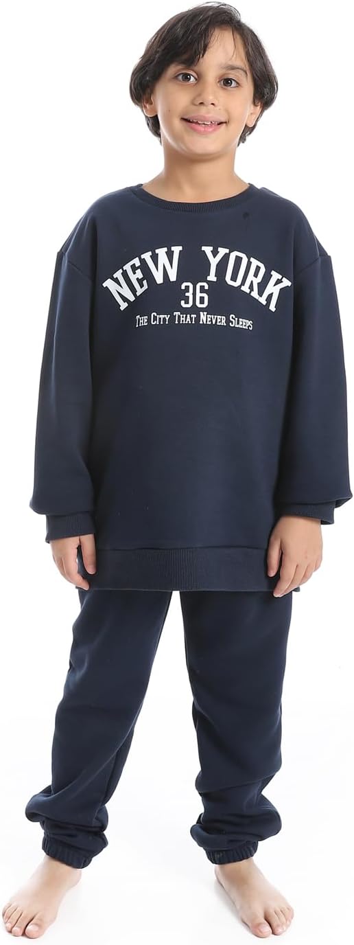 51Rs8uFQ-L._AC_SL1500_.jpg بيجامة شتوي للأولاد من ريد قطن (عبوة من 2 قطعة)