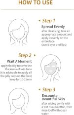 ⁦مجموعة قناع طين عضوي من 10 قطع-صندوق وجه الطين لبشرة حب الشباب والكركم والشاي الاخضر والوردي فاشون مانيا⁩ - الصورة ⁦5⁩