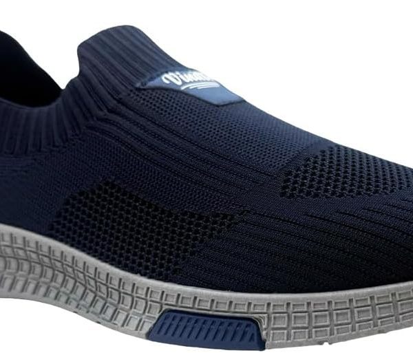 حذاء رياضي خفيف الوزن سهل الارتداء للرجال من فينيتو 209346-2493460300 - حذاء رياضي شبكي جيد التهوية - لون كحلي، مقاس 43 EU