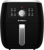 فريش مقلاة هوائية ميكانيكية 1800 واط، سعة 7 لتر، أسود