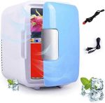 ⁦"ثلاجة ميني: تبريد وتسخين 4 لتر، تعمل على 220V و12V، مثالية للسفر والمكتب، نموذج مزدوج 12V + 220V" - من جينيريك⁩ - الصورة ⁦2⁩