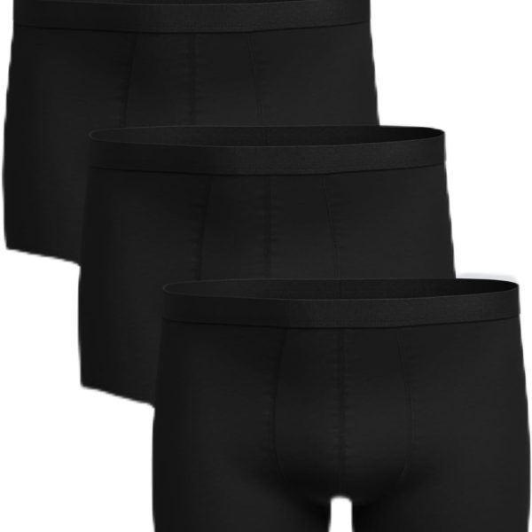 بوكسر قطن مرن بقصة مريحة للرجال من ال سي وايكيكي، عبوة من 3 قطع