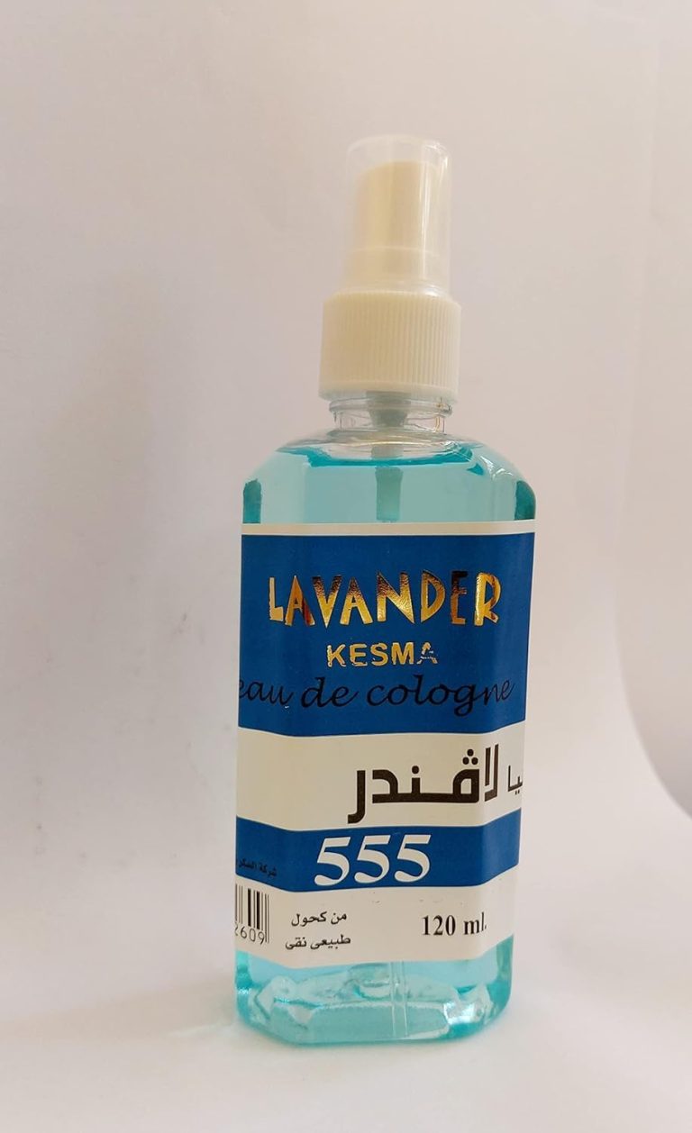عطر او دو كولون بخاخ بغطاء، برائحة اللافندر 85% سعة 120 مل