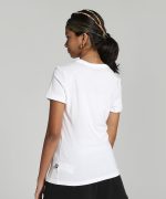 ⁦تيشرت اسنشيال مزين بشعار العلامة التجارية للبنات من بوما⁩ - الصورة ⁦4⁩