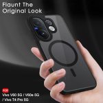 ⁦جراب مغناطيسي من جرابست لموبايل فيفو V60، مضاد للاصفرار، حماية من الدرجة العسكرية، غطاء واقي مضاد للصدمات مع حماية كاميرا لـ v60 5G (فيفو V60 5G/ فيفو V60e 5G/ فيفو T4 برو 5G)⁩ - الصورة ⁦4⁩