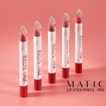 ⁦قلم أحمر شفاه برو من نيو ماتيك، 6 قطع، 6 ألوان - المجموعة 2⁩ - الصورة ⁦3⁩