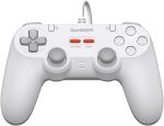 GameSir Tegenaria Lite Wired Gamepad - 1000Hz, Ultra Low Latency, Hall Effect Sticks, 2 Back Buttons - Switch/PC/Android/iOS - Serene White