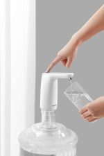 ⁦مضخة كهربائية - قطع تلقائي للمياه - معدل تدفق المياه 1.2 لتر/دقيقة - أبيض⁩ - الصورة ⁦3⁩