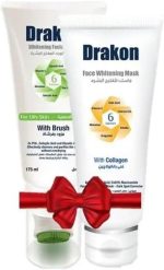 ⁦غسول الوجه 200 مل + كريم للوجه 50 ملج من دراكون⁩ - الصورة ⁦2⁩