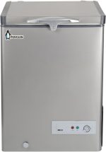 ⁦فريزر افقي من الستانلس بسعة داخلية 160 لتر من بينجوين، لون فضي، موديل ES171⁩ - الصورة ⁦4⁩