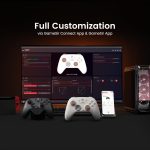 ⁦GameSir Nova 2 Lite Wireless Controller with Hall Effect Joysticks & Triggers, 2.4G & Wired 1000Hz Polling Rate, Macro Back Buttons, PC Gamepad Compatible with PC/Switch/Steam/iOS/Android (Grey)⁩ - الصورة ⁦8⁩