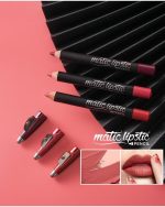 ⁦مجموعة أقلام تحديد شفاه مطفية، 6 ألوان، درجات نود ووردي، 6 قطع، مجموعة سي⁩ - الصورة ⁦5⁩