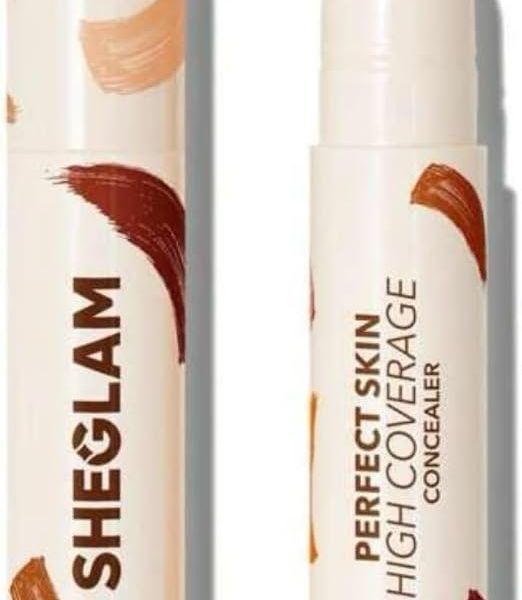 كونسيلر بيرفكت سكين بتغطية عالية من شيجلام - فرشاة كونسيلر سائل مرطب وخفيف الوزن طوال اليوم (كريمة الزبدة)، لنوع البشرة كل الأنواعة