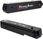 ماكينة تفريغ الهواء من اكياس الطعام واغلاقها اوتوماتيكيا - باللون الأسود