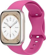 سوار ساعة سيليكون 18 ملم من انخجيفت شوب، 8 الوان، متوافق مع ساعة ام اي برو