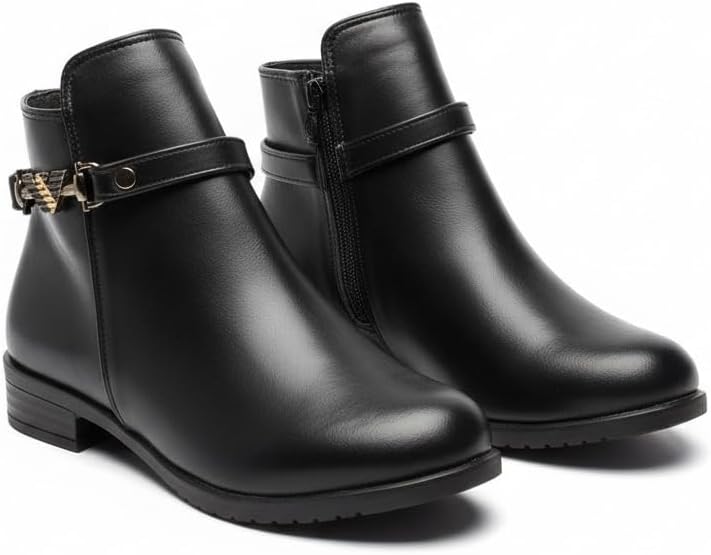 Ankle Boot Leather With Accessories G-50