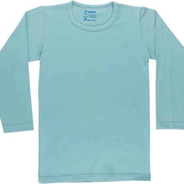 بابيلون فانلة داخلية من القطن باكمام طويلة للاولاد (عبوة من قطعة واحدة)