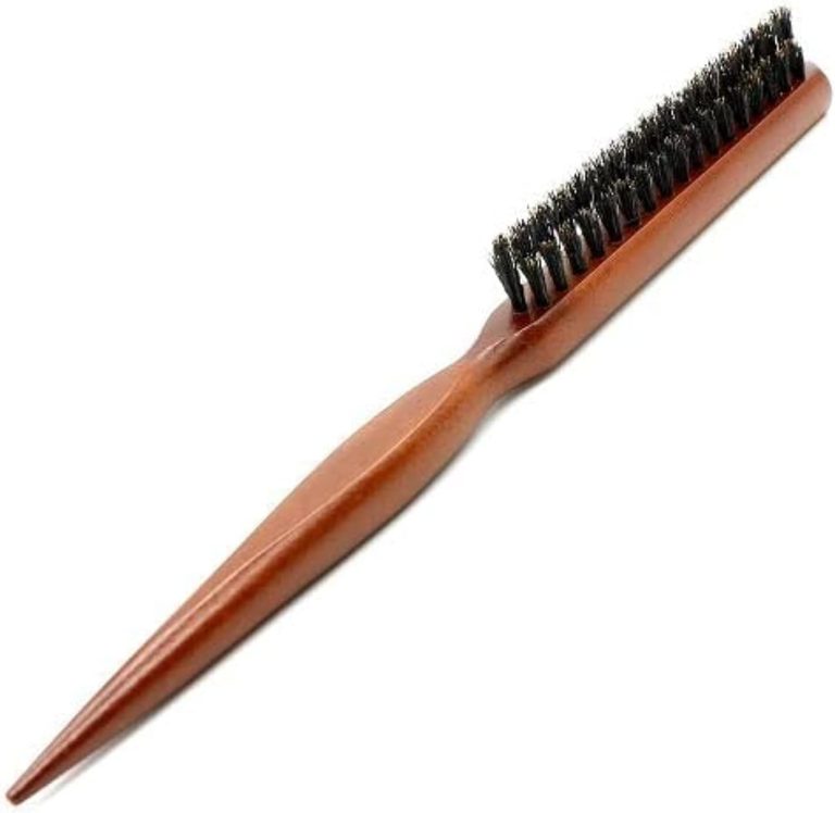 فرشاة شعر خشبية احترافية بشعيرات مزدوجة من النايلون، فرشاة فك تشابك الشعر لتصفيف الشعر من فيتيلي