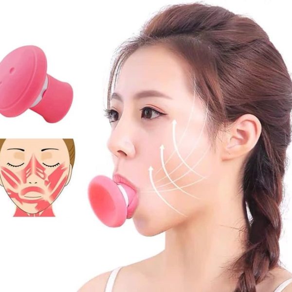 جهاز تمرين الوجه، يوجا لشد البشرة، لتمرين الفك، والذقن المزدوج وتنحيف واللغد وتمارين التنفس، للنساء والرجال، من فاشون مانيا، لنوع كل الأنواعة، رقعة، 0