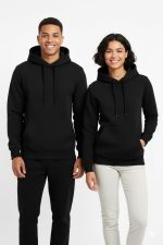 ⁦رومبا – هودي سويتشيرت رجالي ونسائي، خامة ميلتون إسفنجي ناعمة، بغطاء للرأس (كابيتشو) مع جيب أمامي⁩ - الصورة ⁦2⁩