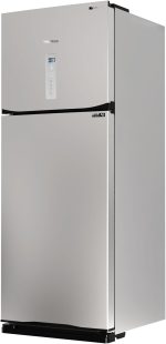 ⁦ثلاجة ديجيتال بخاصية إذابة الثلج (نو فروست) انفرتر من تورنيدو، سعة 450 لتر، فضية، موديل RF-580ATV-SL⁩ - الصورة ⁦4⁩