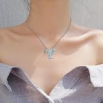 ⁦قلادة قزم للبنات، قلادة كريستال، هدايا الكريسماس للبنات والنساء⁩ - الصورة ⁦4⁩