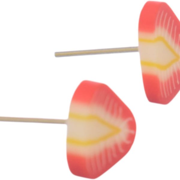 حلق عصري بتصميم فراولة للبنات من دافان - متعدد الألوان - 789