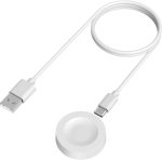 ⁦شاحن لساعة هواوي GT4/GT3/GT3 برو/GT2 برو/ووتش 4/4 برو/3/3 برو/التيميت/GT رانر من موجوست، كابل شحن USB بديل لاكسسوارات الساعات الذكية لون أبيض⁩ - الصورة ⁦5⁩