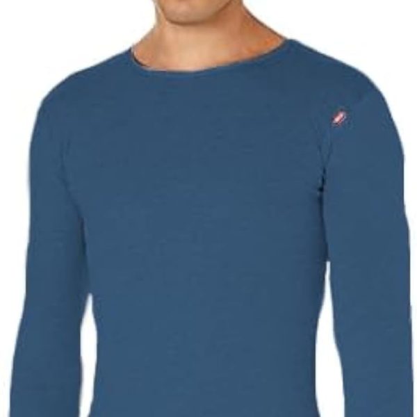 فانلة داخلية حرارية بأكمام طويلة ورقبة دائرية للرجال من قطونيل (عبوة من 1 قطعة)