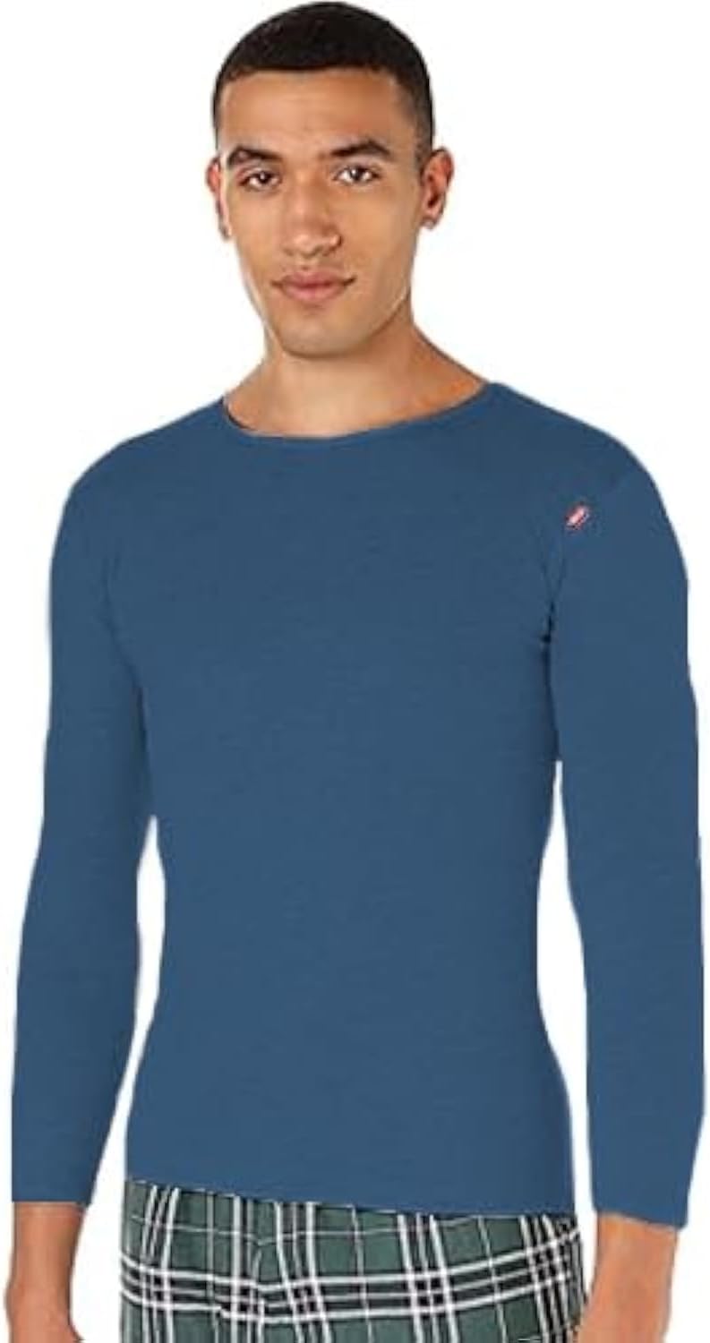 51zeRSC9RaL._AC_SL1500_.jpg فانلة داخلية حرارية بأكمام طويلة ورقبة دائرية للرجال من قطونيل (عبوة من 1 قطعة)