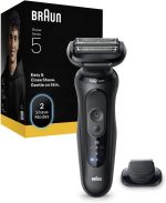 ⁦Braun Series 5 52-N1200S Electric Shaver up to 50 min + 1 Attachment, Black⁩ - الصورة ⁦7⁩