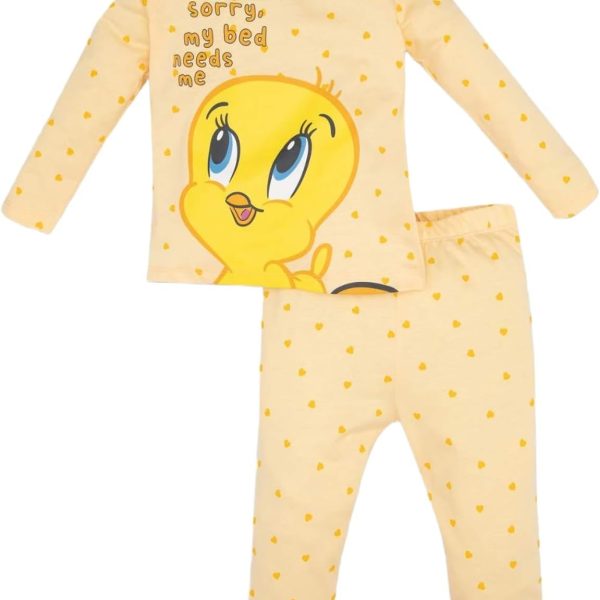 طقم بيجامة D8287A5 للبنات البيبي من ديفاكتو