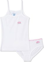 قطونيل طقم ملابس داخلية للبنات بتصميم قلب وشورت