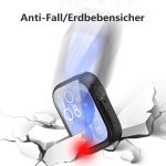 ⁦جراب حماية مقاوم للخدش لساعة هواوي فيت 3، مصنوع من البولي يوريثين الحراري المرن، شاملة للساعة الذكية للنساء والرجال، لون فضي⁩ - الصورة ⁦3⁩