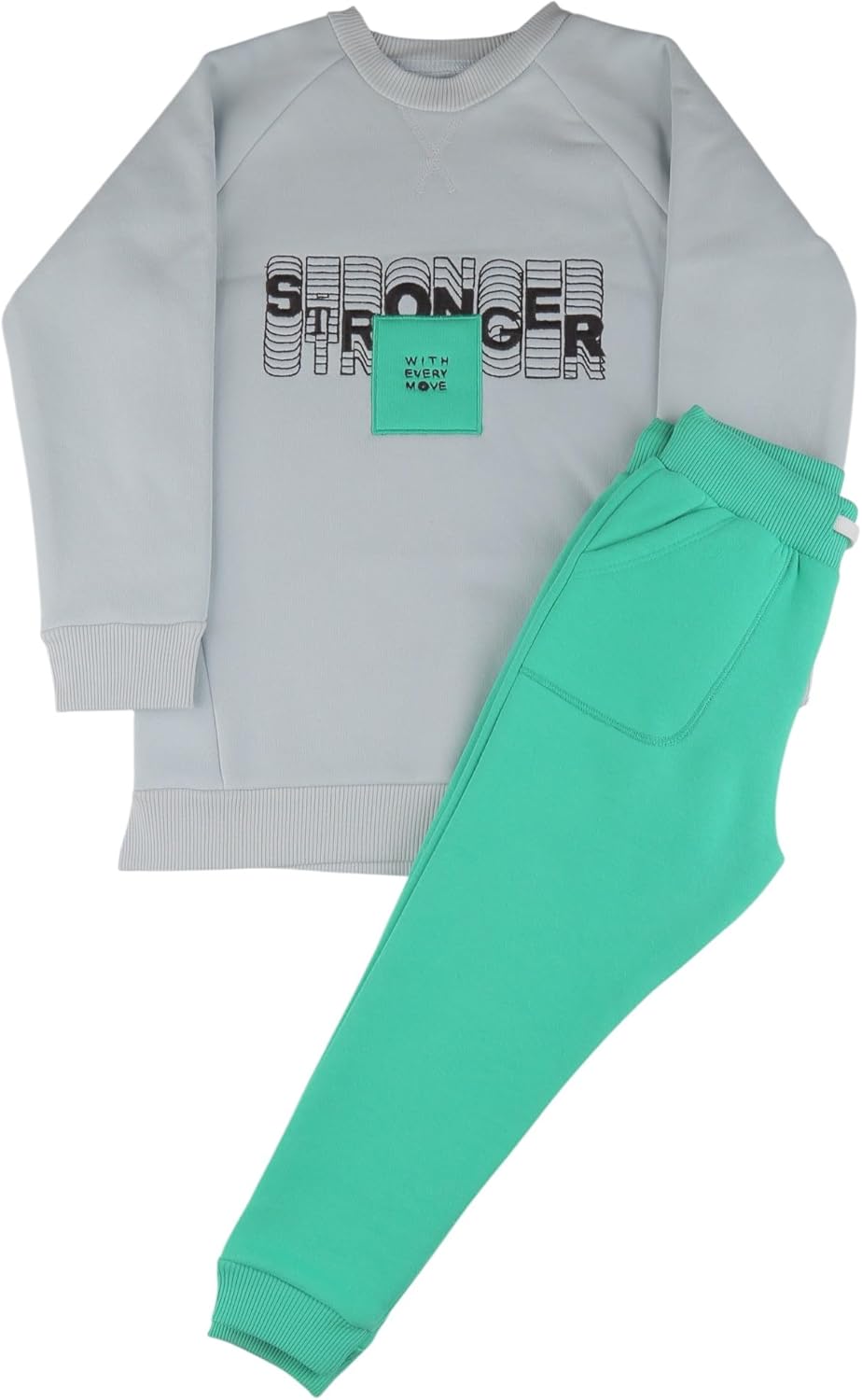 613rNzUdx7L._AC_SL1500_.jpg بيجامة من الصوف الناعم للأولاد من الصياد