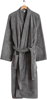 ⁦روب حمام للفنادق من تي ام هوم، 100% قطن، نسيج مخملي متعدد الالوان⁩ - الصورة ⁦6⁩