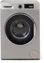 وايت بوينت WPW71015DSWSINV - غسالة - 7 كجم - برامج متعددة - ستيم - عاكس - 1000 دورة في الدقيقة - فضي - تركي، 7.0 كيلوجرام