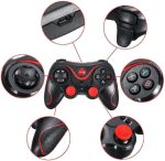 ⁦جيجاماكس اداة تحكم بالالعاب بلوتوث GP-8080 - ردود فعل اهتزاز - متوافقة مع الكمبيوتر الشخصي واندرويد والتلفزيون - جودة عالية - عمر بطارية 7 ساعات⁩ - الصورة ⁦4⁩