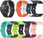 ⁦سوار ساعة رياضي صغير من السيليكون غير اللامع مقاس 22 ملم، 46 ملم، أبيض من اي بي⁩ - الصورة ⁦8⁩